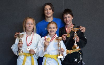 Drei Goldene bei der ASKÖ Bundesmeisterschaft für die Luftenberger Judoka!